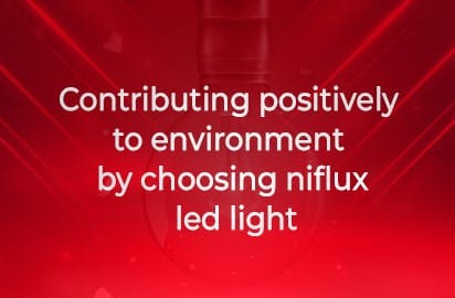 Contributing positively to the environment by choosing Niflux LED lights 