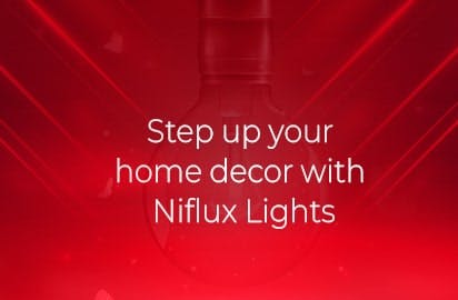 Step up your home decor with Niflux Lights